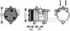 VAN WEZEL 8300K168 Compressor, air conditioning
